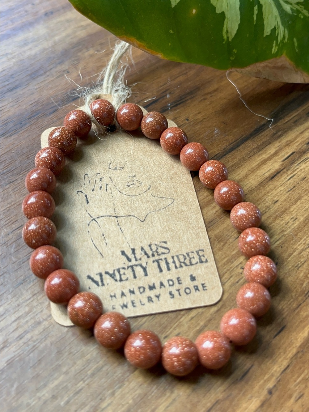 8MM SANDSTONE bracelet